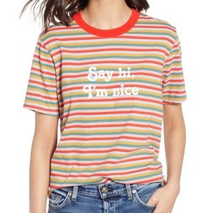 Ban.do Say Hi, I’m Nice Tee LIKE NEW